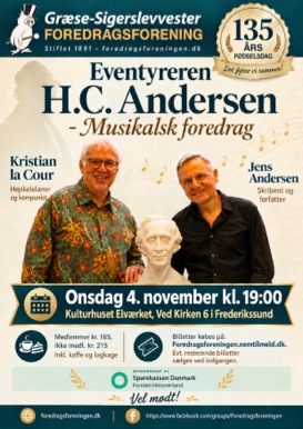 Plakat Eventyreren HC Andersen (stor)